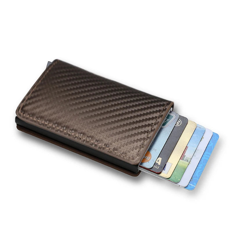 Men's aluminum wallet, card holder and slim wallet