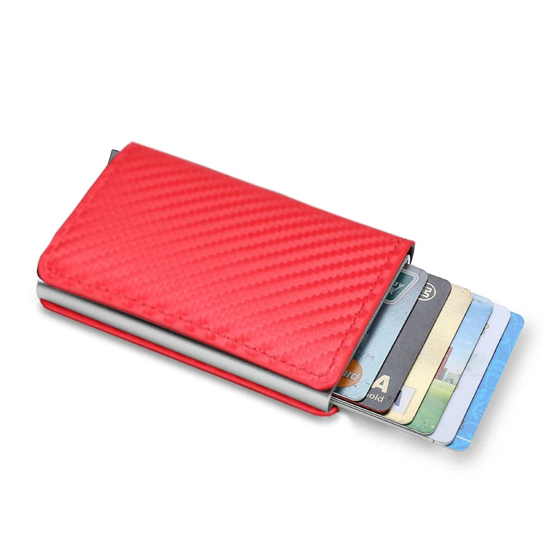 Men's aluminum wallet, card holder and slim wallet