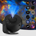 Starry sky projector, planetary lamp with 360° rotation