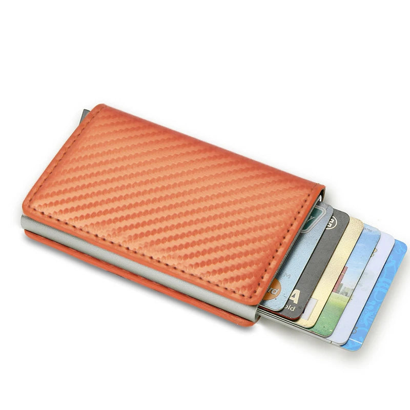 Men's aluminum wallet, card holder and slim wallet
