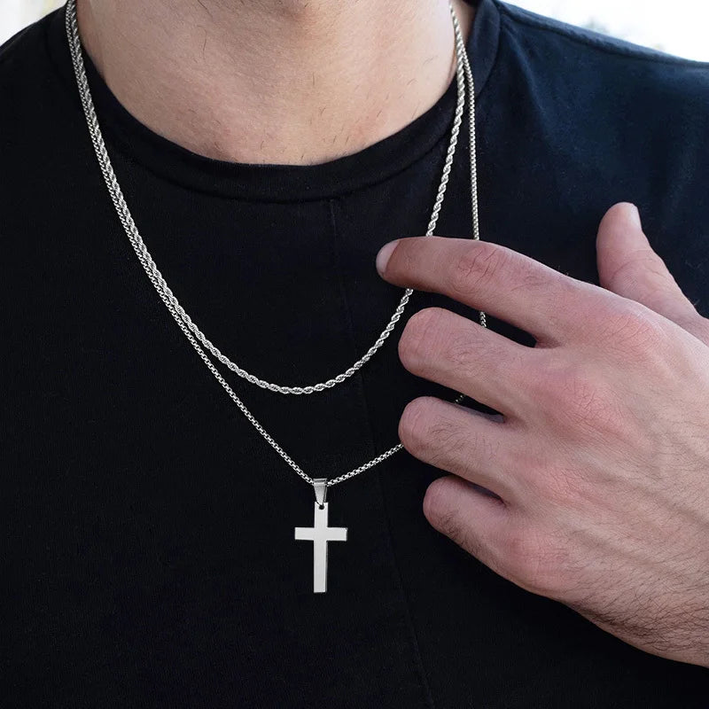 Cross necklaces for men