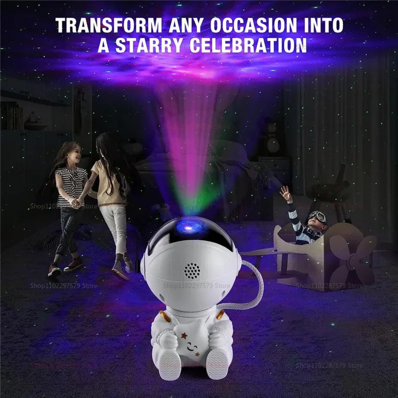 Astronaut Projector Galaxy Star LED Night Light