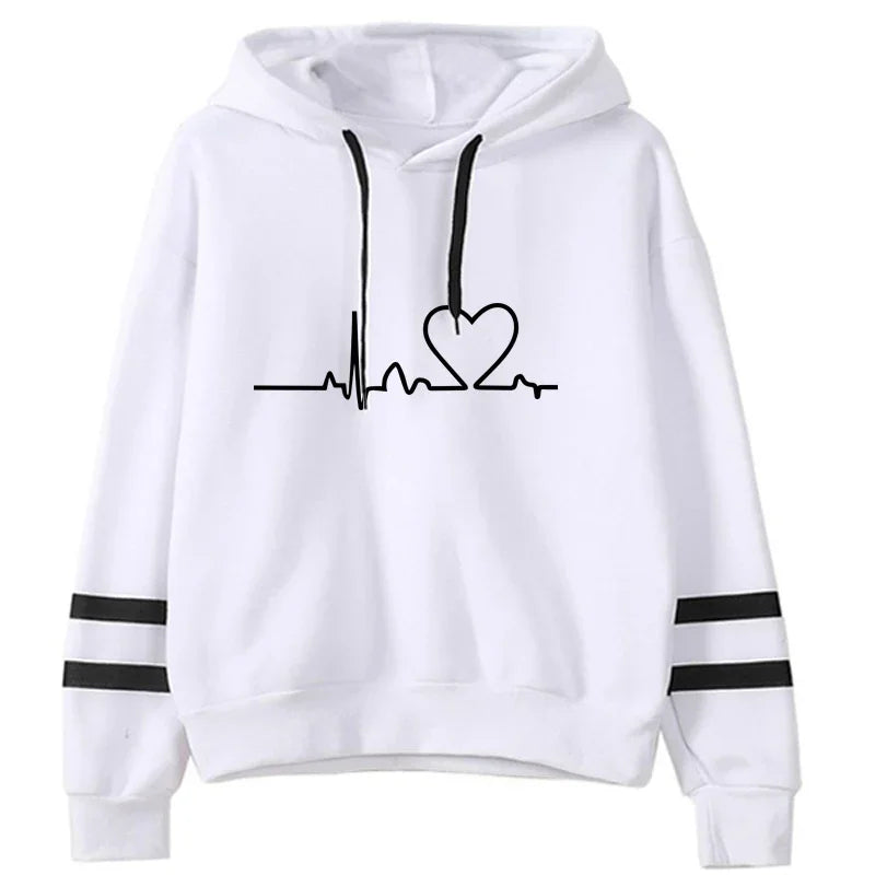 Women's casual striped tracksuit set