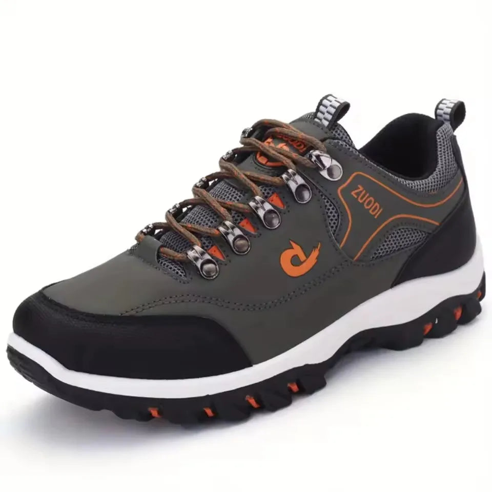 Men's leather hiking shoes