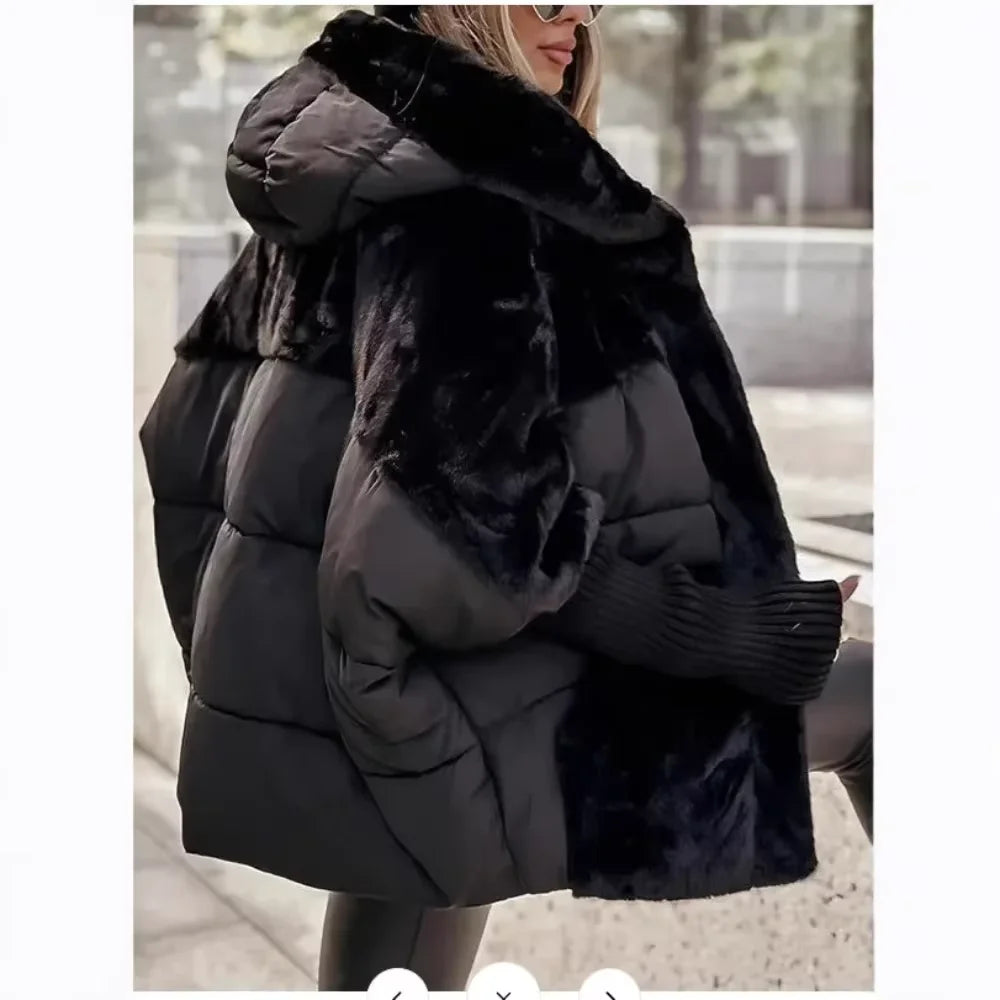 Winter Jacket Women Jacket Hooded Long Sleeve Winter Clothes