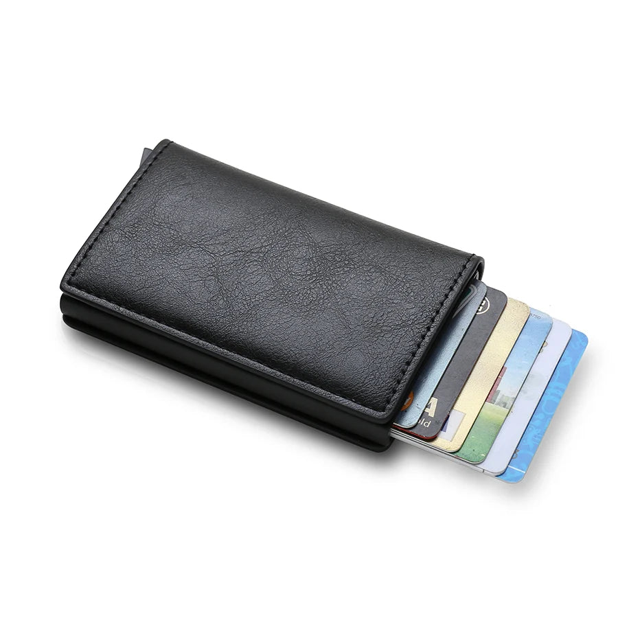 Men's aluminum wallet, card holder and slim wallet