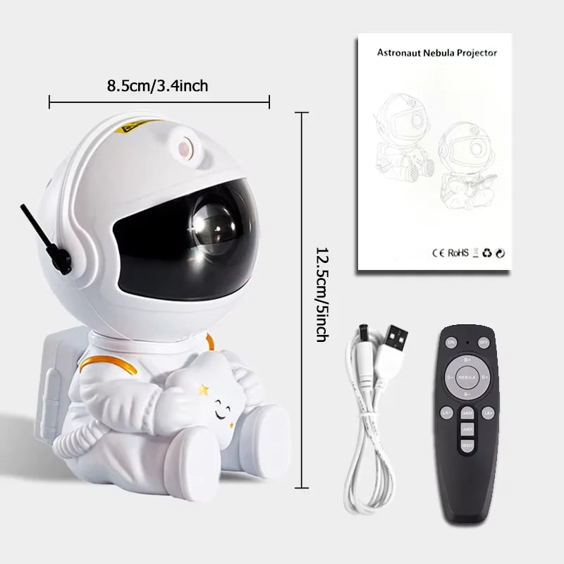 Astronaut Projector Galaxy Star LED Night Light