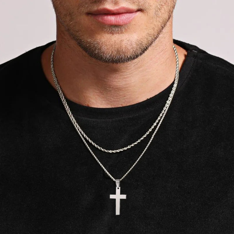 Cross necklaces for men