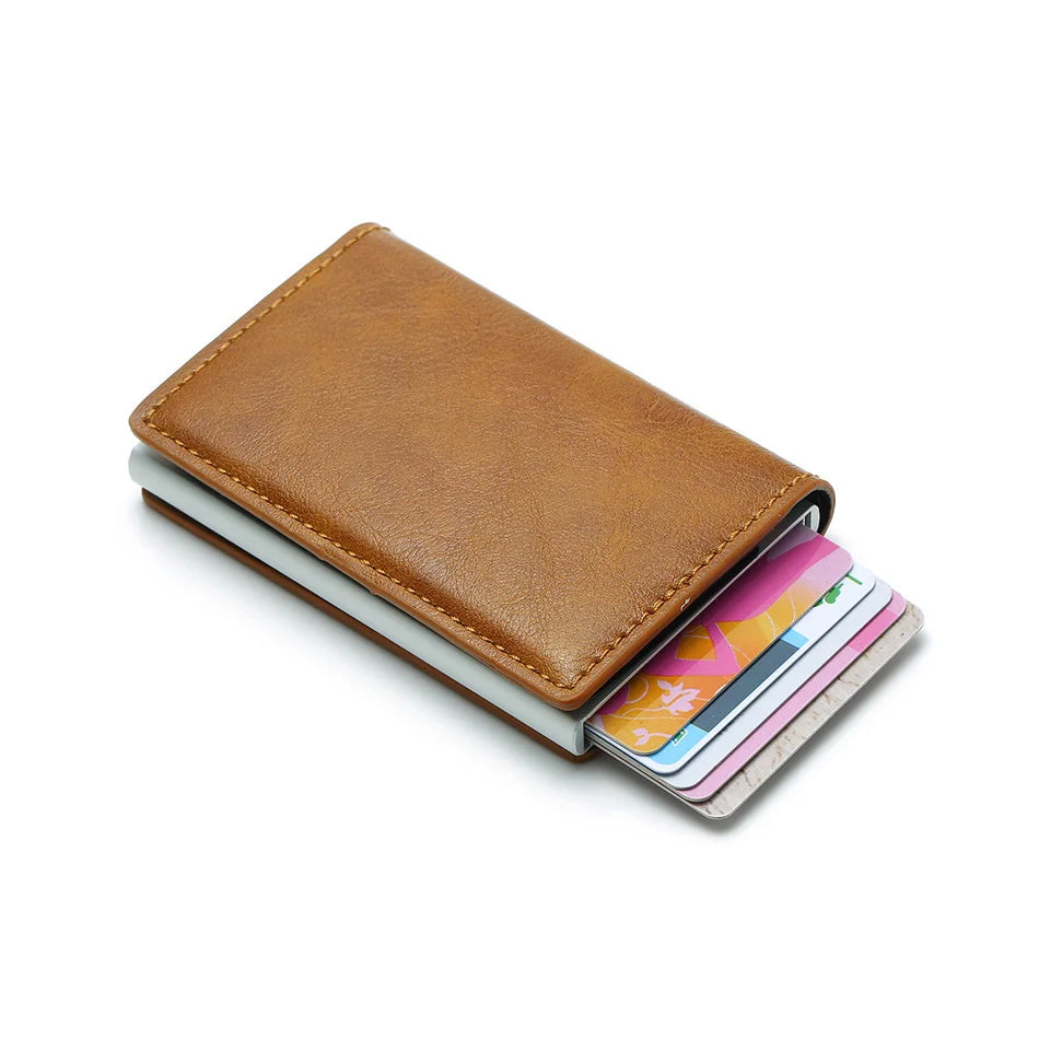 Men's aluminum wallet, card holder and slim wallet