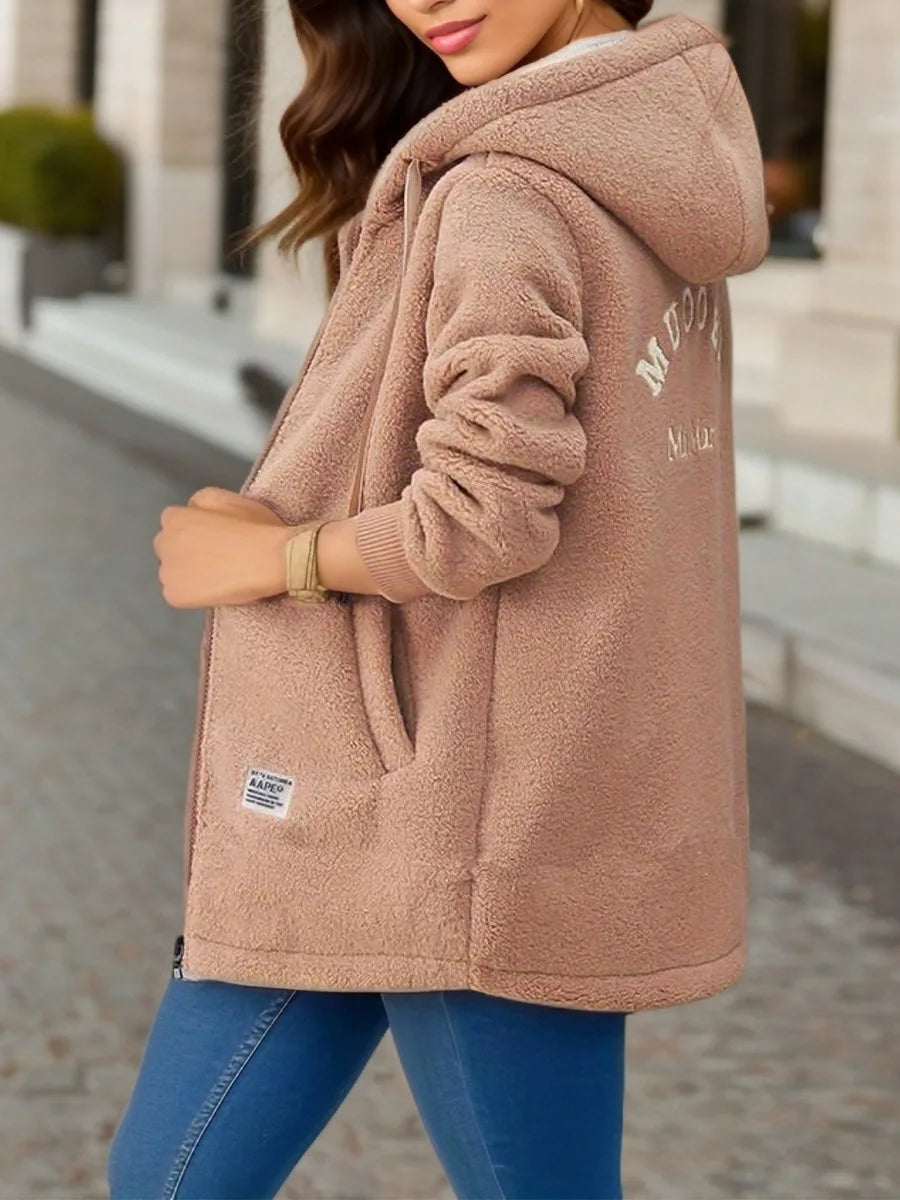 Women's winter coat with hood