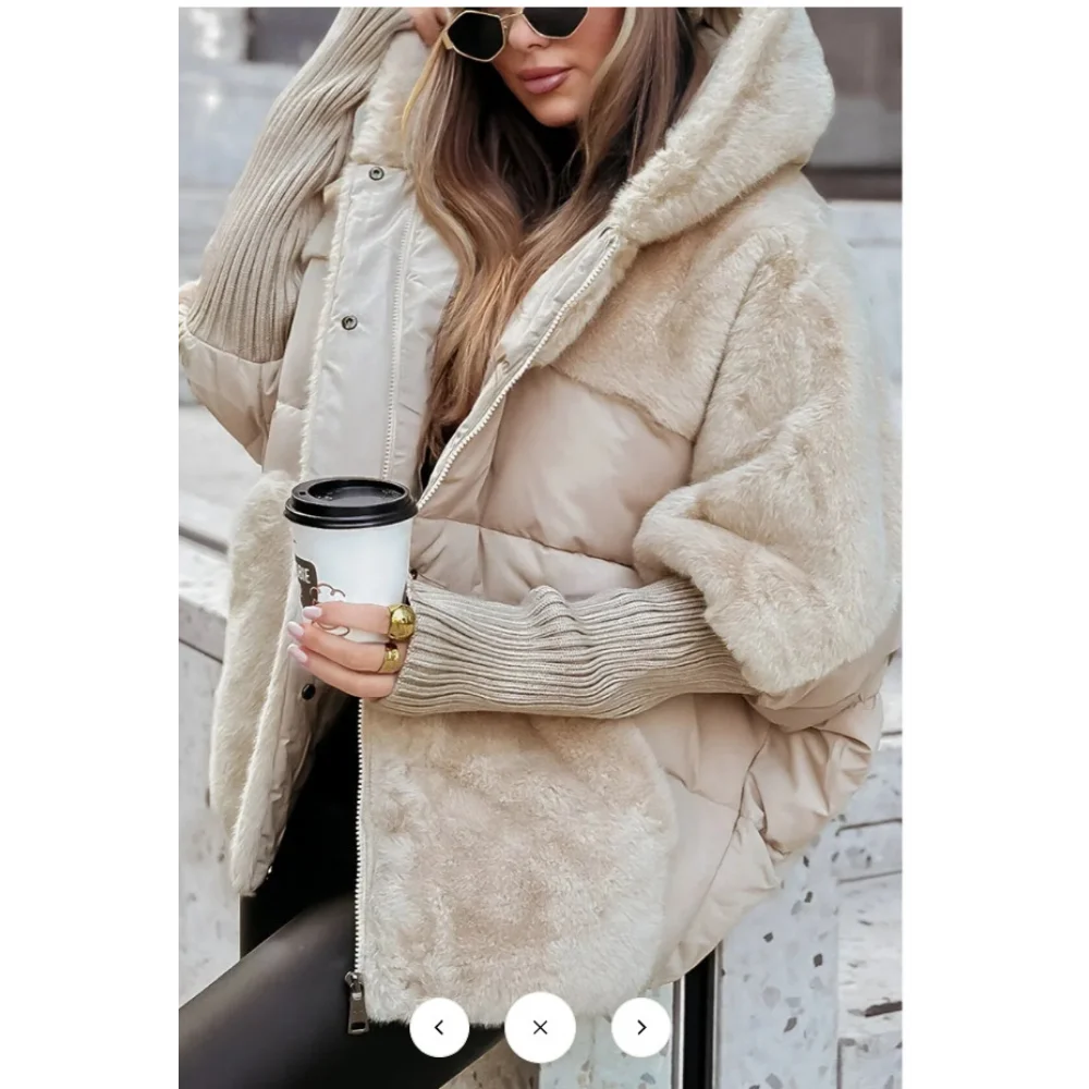 Winter Jacket Women Jacket Hooded Long Sleeve Winter Clothes