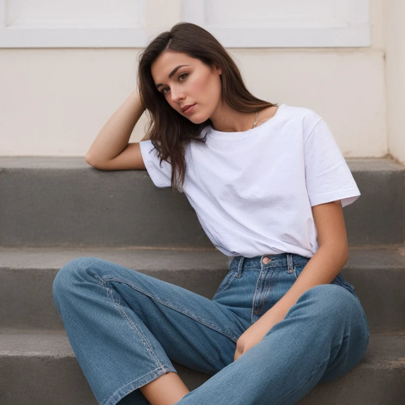 Women's short-sleeved T-shirt