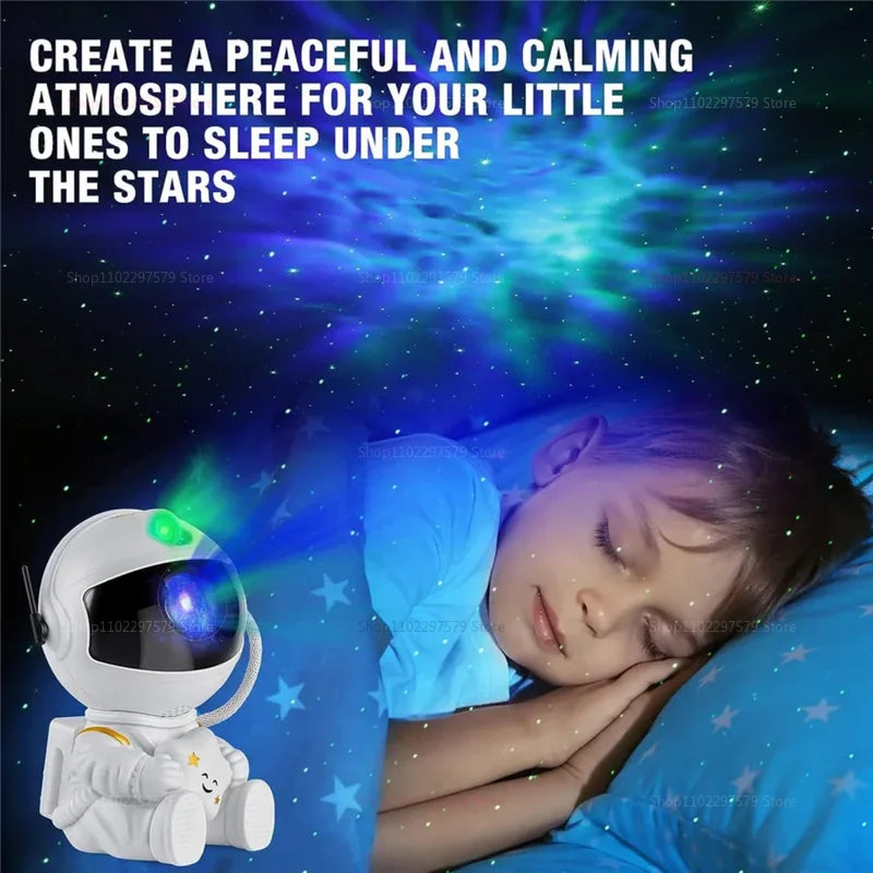 Astronaut Projector Galaxy Star LED Night Light