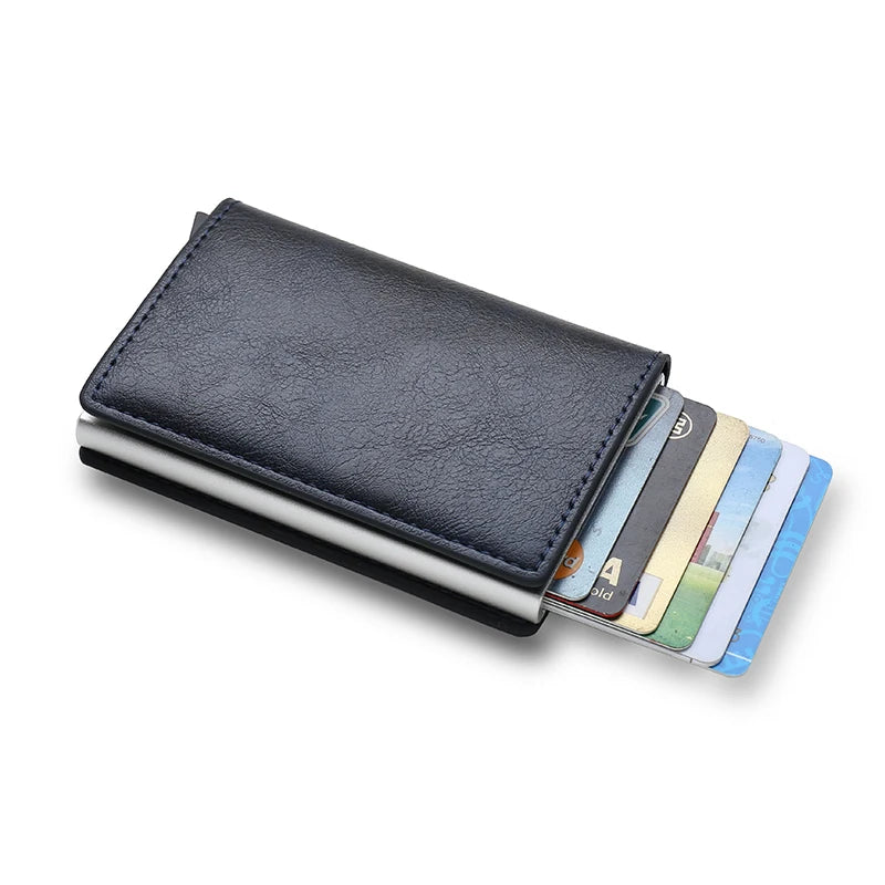 Men's aluminum wallet, card holder and slim wallet