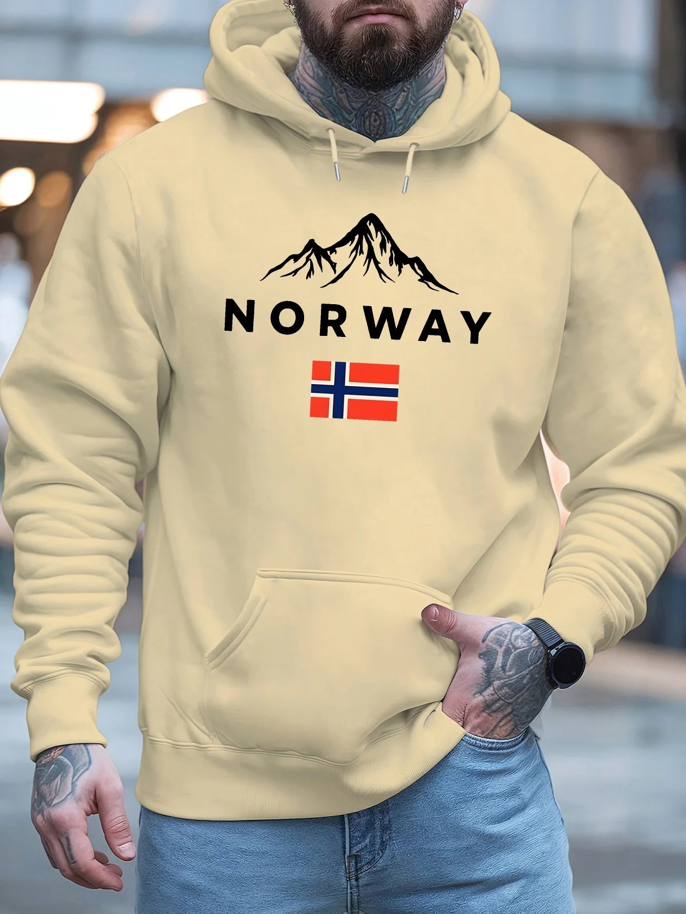 Norway print sweatshirt