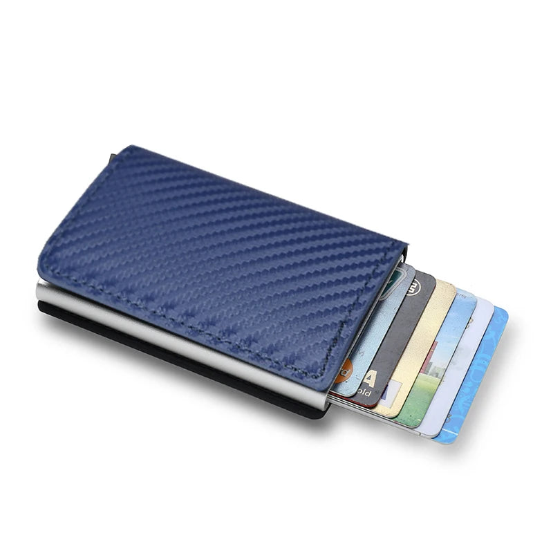 Men's aluminum wallet, card holder and slim wallet