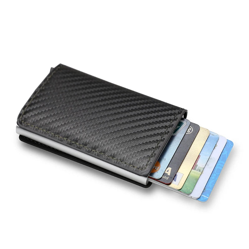 Men's aluminum wallet, card holder and slim wallet