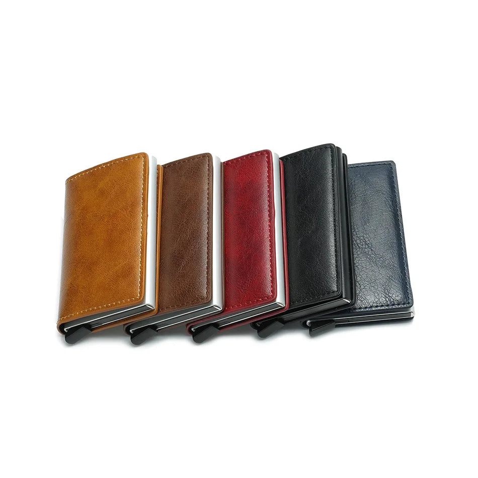 Men's aluminum wallet, card holder and slim wallet