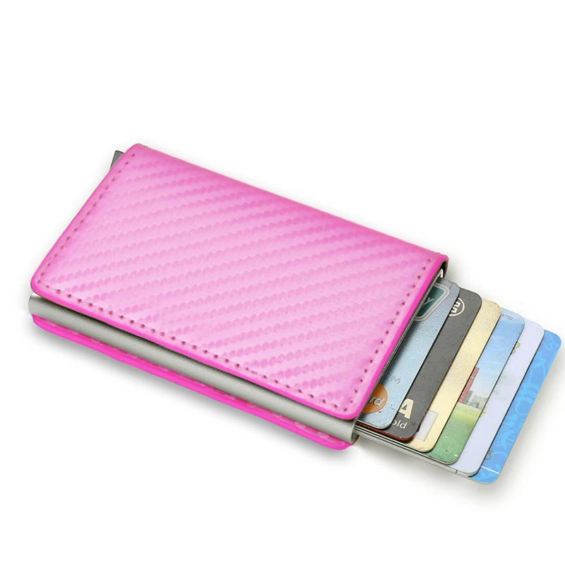 Men's aluminum wallet, card holder and slim wallet