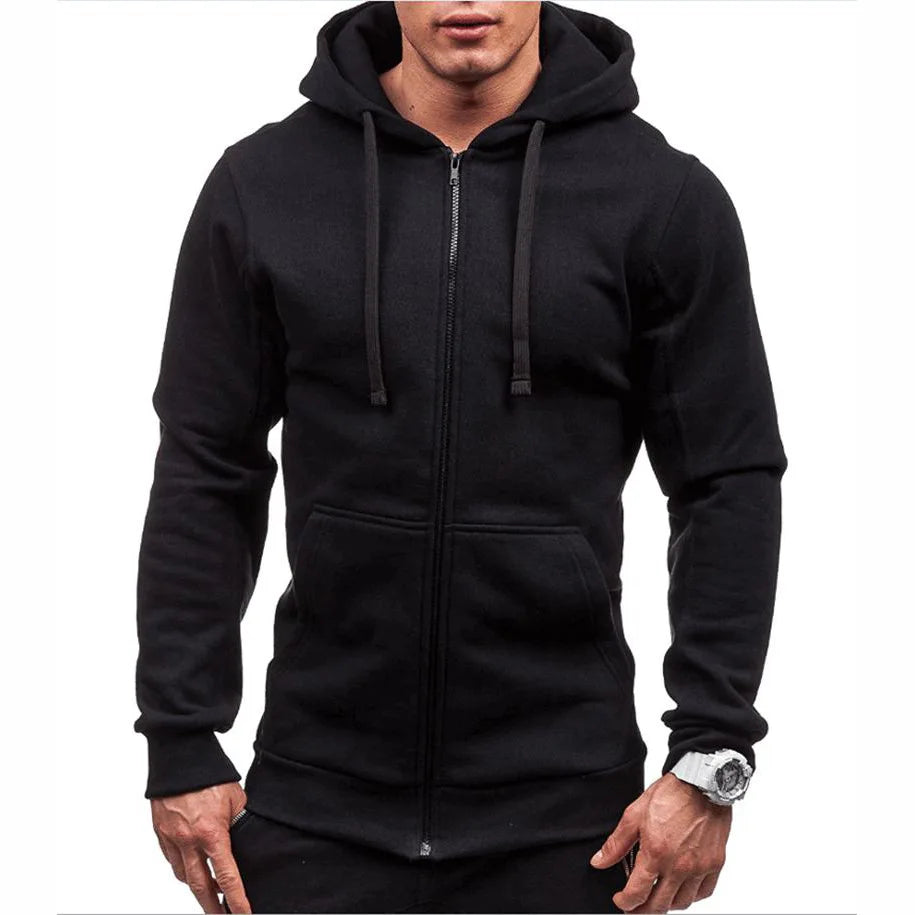 Men's Zip-Up Hoodie Sweatshirt