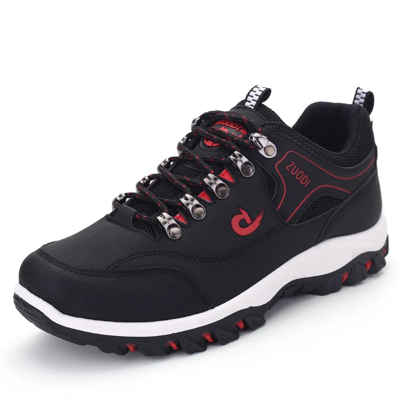 Men's leather hiking shoes